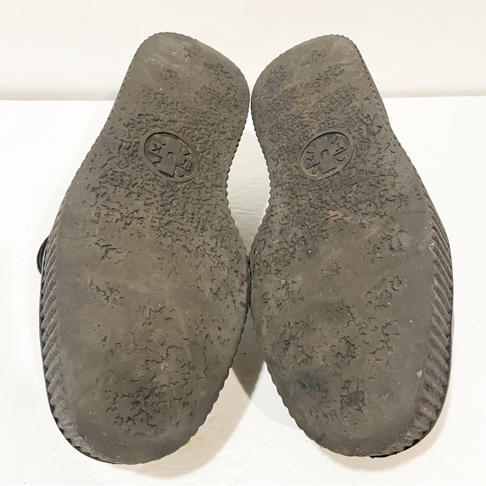 TUK Women’s Size 8 Grey METALLIC SILVER MONDO LOW SOLE CREEPER - Picture 7 of 7